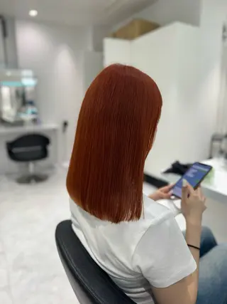 セミロング カラー 💎透明感カラー /kaito💎のヘアスタイル