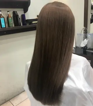 ロング カラー Zina天王寺 CHIAKIのヘアスタイル