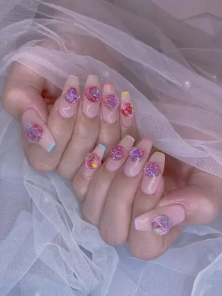 ネイル 長さだし専門店 M2　rikaのネイルデザイン