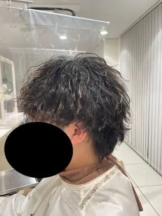 パーマ メンズ 🔹メンズ縮毛矯正 川島爽楽🔹のヘアスタイル
