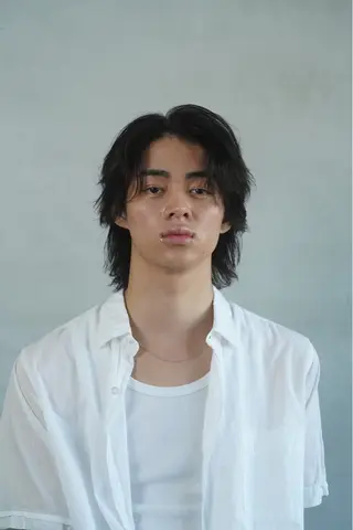 ミディアム 荘司 佑斗のヘアスタイル