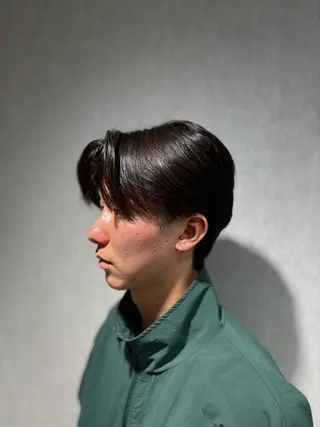 メンズ 曲がる縮毛/カルマパ ーマ/池袋/横村大全のヘアスタイル