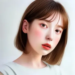 ミディアム THETAふじみ野 野宮のヘアスタイル