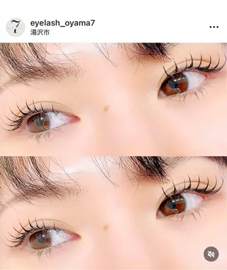 マツエク・マツパ 大山 あやかのマツエク・マツパデザイン