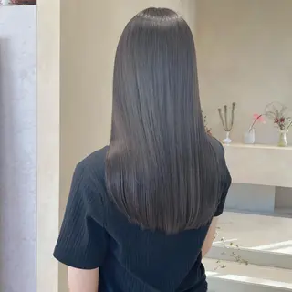 セミロング カラー MURANAKA RYOのヘアスタイル