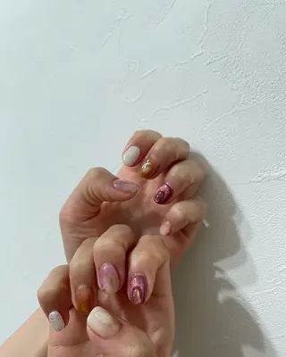 ネイル kiii.__ ✴︎*のネイルデザイン