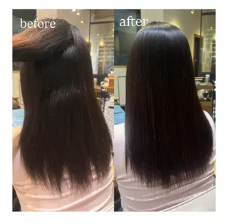 ロング 名嘉 穂乃花のヘアスタイル