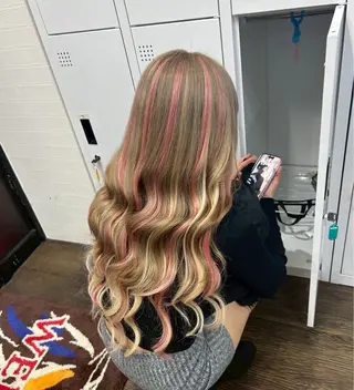 ロング U-topia 🌺井出萌菜🌺のヘアスタイル