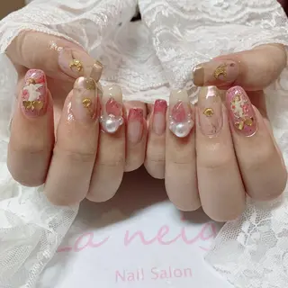 ネイル La neige* yuki 🥯🍑のネイルデザイン