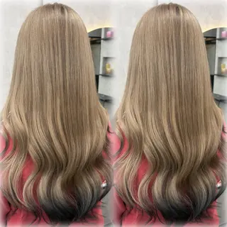 ロング カラー 池田 かずみのヘアスタイル