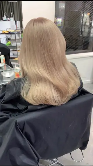 セミロング カラー パーマ ヘアアレンジ メンズ キッズ ネイル マツエク・マツパ LINDOTOKYO梅田所属・酸性ストレート 髪質改善大槻勇樹のヘアスタイル