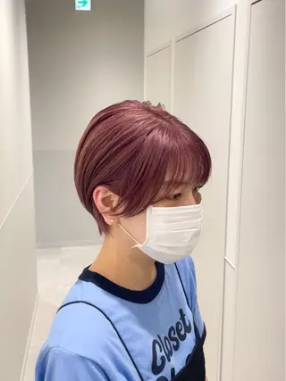 ショート カラー パーマ ヘアアレンジ メンズ キッズ GO TODAY SHAiRE SALON所属・大人スタイル 太田のヘアスタイル