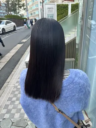 セミロング Wisteria所属・美髪特化✨ 伊織✨縮毛矯正✨のヘアスタイル