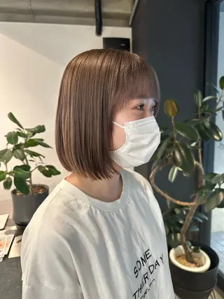 カラー 小河 穂香のヘアスタイル