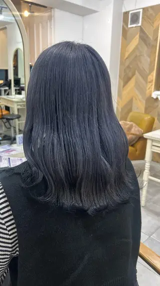 セミロング 🥞夏穂【かほ】🥞 /似合わせ/ヘアケアのヘアスタイル