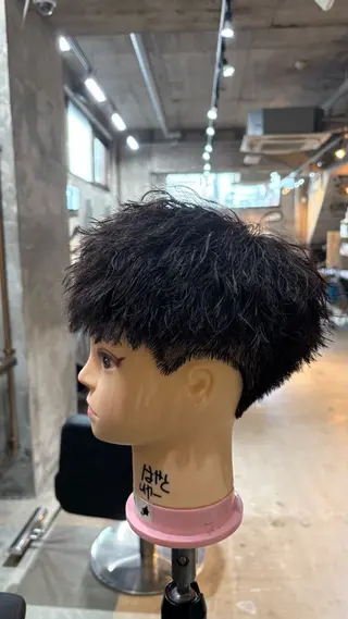 ショート パーマ 永倉 迅人 /メンズカットパーマのヘアスタイル