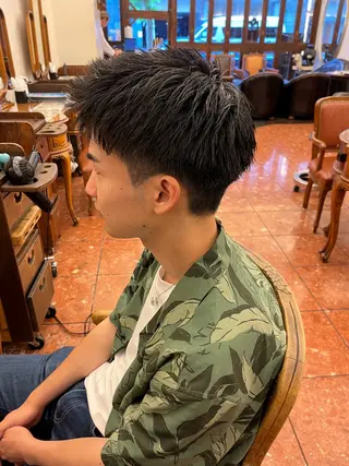 メンズ Y.S.PARK広尾所属・渡邉 陸都のヘアスタイル