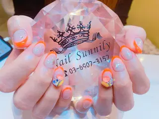 ネイル 長さだし専門店 M2　rikaのネイルデザイン