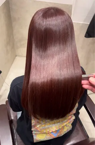 ロング 美髪職人あお🦕 髪質改善｜原宿のヘアスタイル