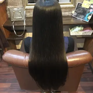 ロング カラー HairDesign Azurのヘアスタイル