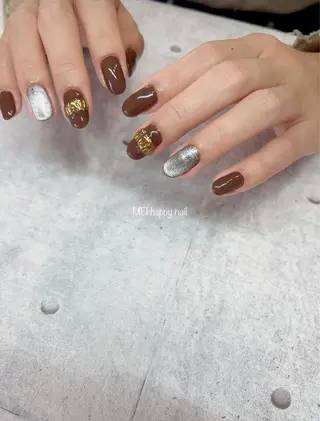 ネイル 北浦和 自爪育成ケアのネイルデザイン