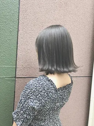 ミディアム 縮毛矯正⭐️ TAKAHIROのヘアスタイル