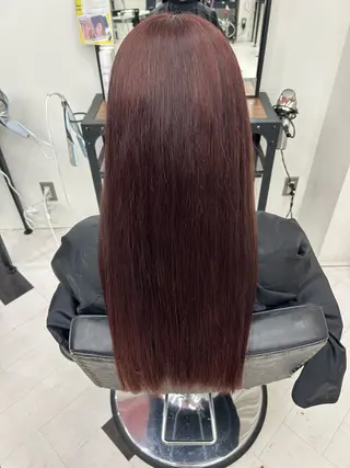 ロング himari💜 暖色カラー/レイヤーのヘアスタイル