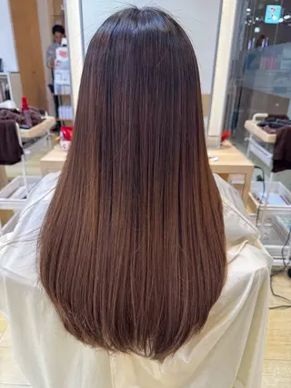 ロング 中村 真依のヘアスタイル