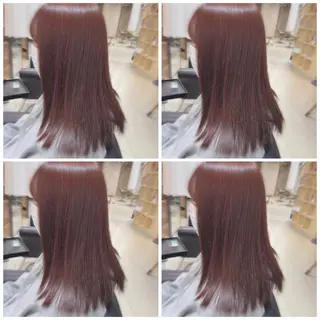 ミディアム カラー 心斎橋バレイヤージュ 小林勝貴のヘアスタイル