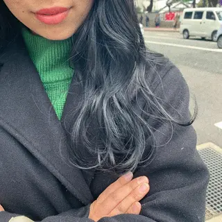 ロング かえ🩶韓国ボブ🎀 透明感カラー🥣のヘアスタイル