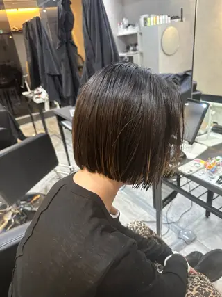 ミディアム 黒木 悠大のヘアスタイル