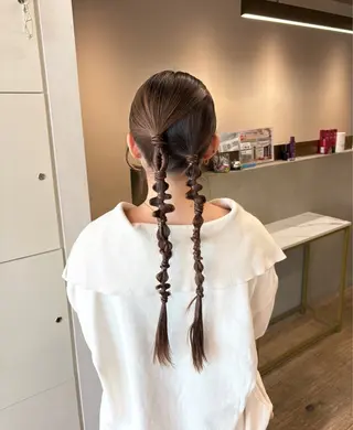 ロング ヘアアレンジ 渡邉 由香のヘアスタイル
