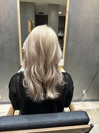 セミロング 上村 颯のヘアスタイル