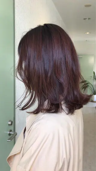 ミディアム GO TODAY SHAIRE SALON所属・miu （ミユ）のヘアスタイル