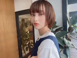 ショート カラー ルービック 豊中店のヘアスタイル