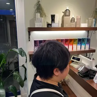 ショート カラー 大人透明感艶カラー 寺田稜のヘアスタイル