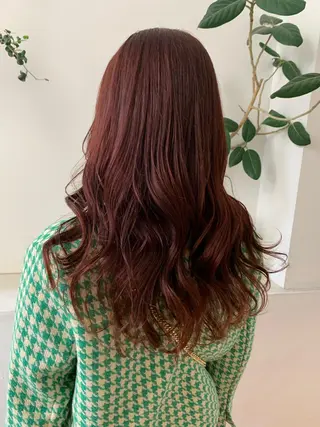 カラー 【韓国ヘア・ネイル】 HINATA🍒のネイルデザイン