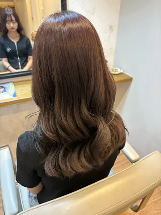 ロング IRICO たまプラーザ所属・韓国ヘアー🇰🇷 MIWAのヘアスタイル