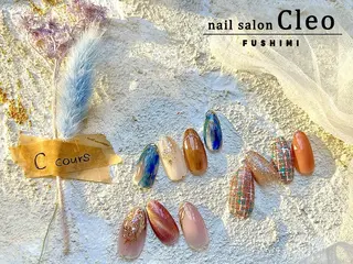 ネイル Cleo🧸伏見店 mikiのネイルデザイン