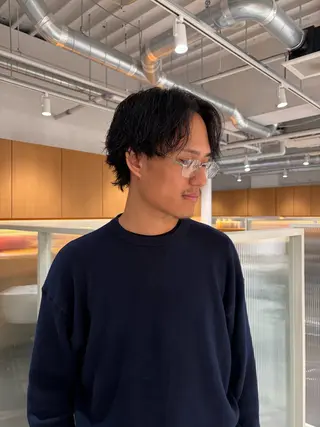 パーマ メンズ 🌷下野 莉果/ボブ /パーマ/メンズ🌷のヘアスタイル