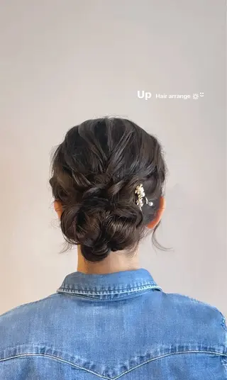 ヘアアレンジ hair terrace M所属・郡山/透明感カラー /馬場アンドレアのヘアスタイル