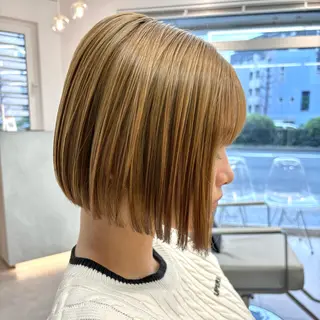 ショート ボブ/透明感カラー/ 似合わせ🌿高田知那のヘアスタイル