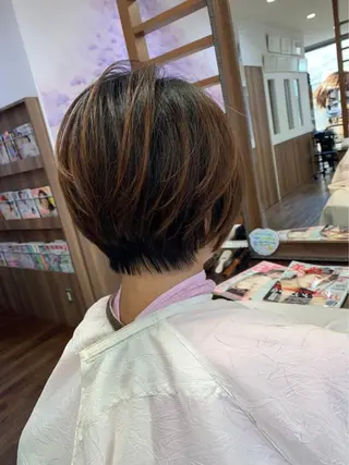 ショート 山口 寛生のヘアスタイル