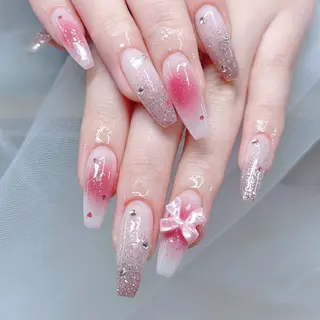 ネイル 🦋チップ長さだし 専門店🦋のネイルデザイン