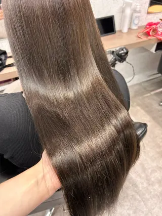 ロング ボブ/透明感カラー/ 髪質改善/🌙/ルナのヘアスタイル