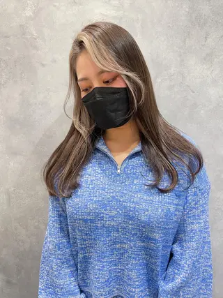 ロング カラー ヘアスタイルは 『キーちゃん』に!のヘアスタイル