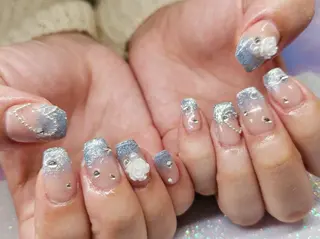 ネイル 💜bora .のネイルデザイン