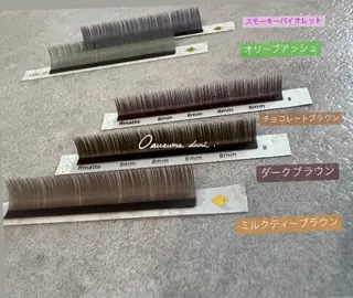 マツエク・マツパ BALANCE LASHのマツエク・マツパデザイン