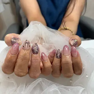 ネイル ＿WHITE+南海難波店所属・_WHITE+ 南海難波店のネイルデザイン