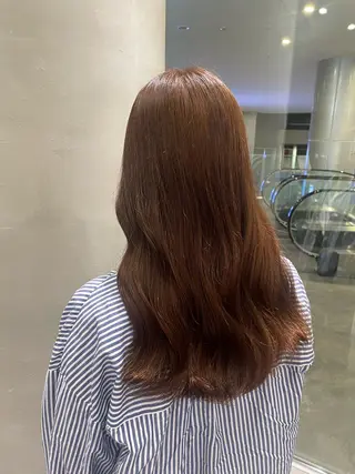 ロング カラー カット／ブリーチ🐏 モデル募集中 ナナホのヘアスタイル